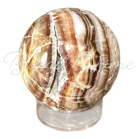 Red Calcite Sphere - Picture 7 of 8